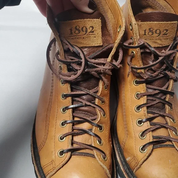 Thorogood 1892 Limited Edition Boots Size 10 EE Mens Vibram Sole - Picture 13 of 16